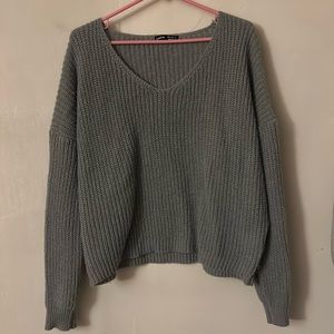 Gray SHEIN sweater